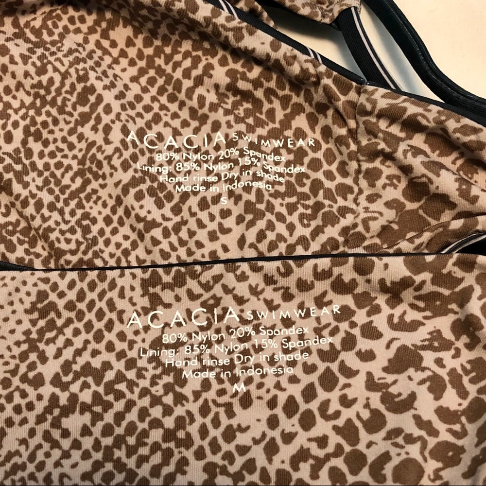 SOLD - ACACIA OKINAWA TOP & KAUAI BOTTOM x FOREVER - Picture 3 of 3